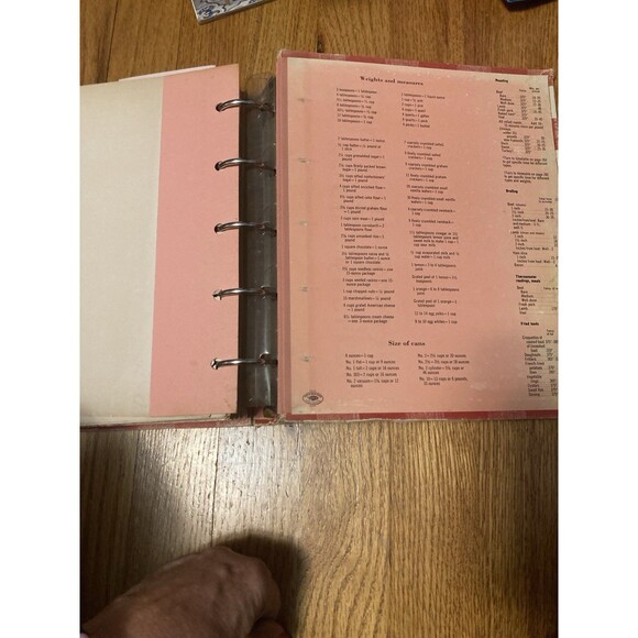 Vtg 1953 Better Homes & Gardens New Cook Book 5-Ring Binder 1st edition - Picture 12 of 16